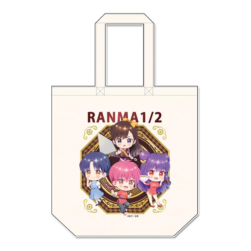 

Ranma 12 Ranma & Akane & Shampoo & Ukyo Petit Choco Canvas Tote Bag
