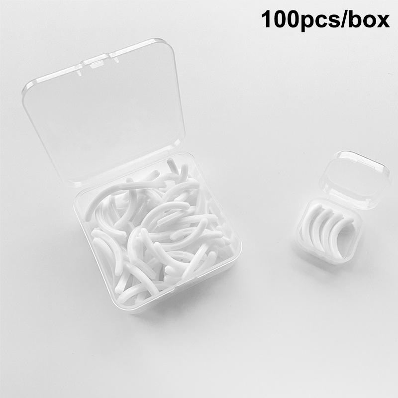 Eyelash Curler Refills Hypoallergenic Soft Rubber Pad For Universal Eyelash Curler With Storage Box Salon-Grade Anti-Slip Design
