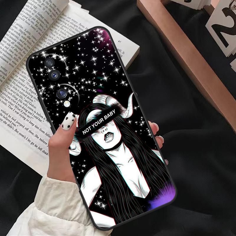 Aesthetic Devil Woman Bad Girl For Honor Magic 8 Pro 7 5 6 Lite Case For Honor 400 200 70 50 X8c X8b X9a X9b X9c X9d Win RT