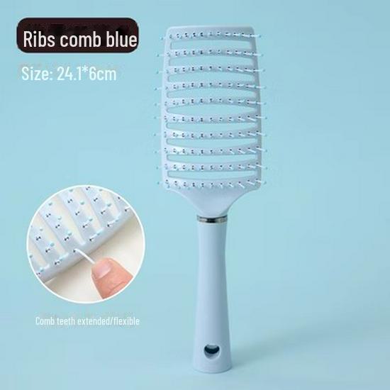 

Интернет-знаменитость пушистая расческа для укладки волос Rib: Унисекс, Полый, Термостойкий, Необходим для волос