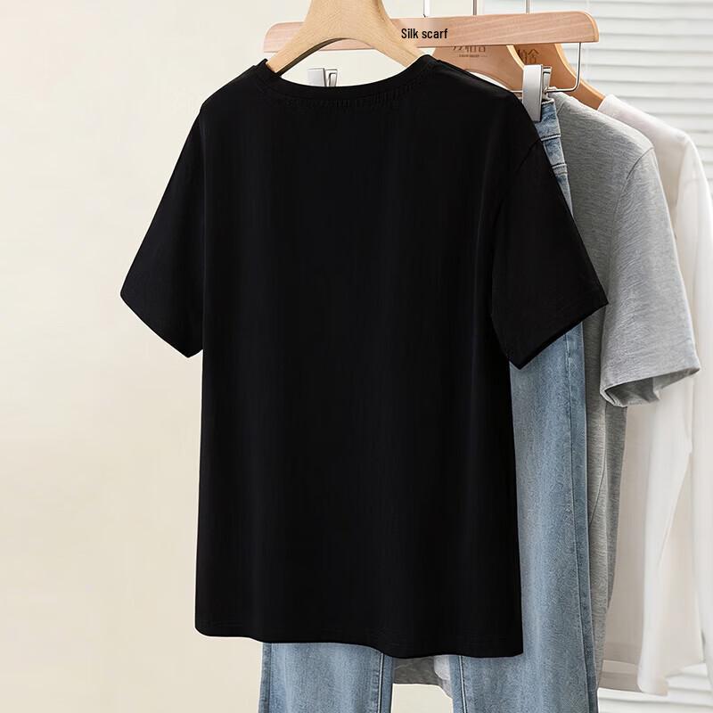 Women's Cartoon Print Loose Fit Short Sleeve T-Shirt