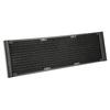 Radiator 12 Tube PC Water Cooling Radiator Heavy Duty Heat Exchanger Radiator for Computer CPU Water Cooling System (360mm)