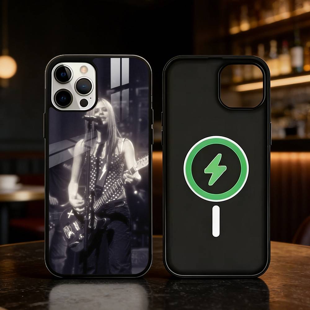 Star Singer Avril Lavigne Phone Case For iPhone 17,16,15,14,13,12,Plus,Pro,Max For Magnetic Wireless Charge