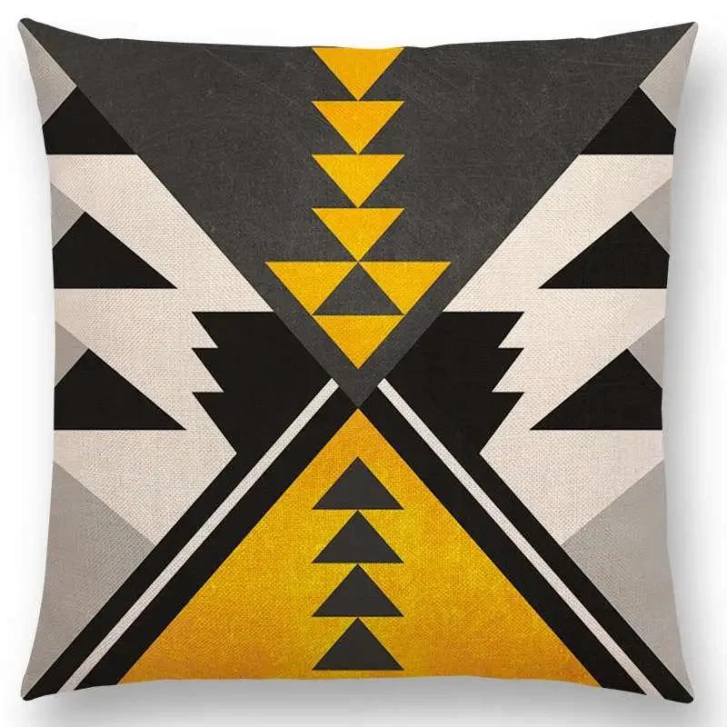 New Colorful Rocks Candy Gems Stained Glass Abstract Blocks Geometric Art Prints Cushion Cover Car Sofa Throw Pillow Case