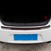 1Pc Car Trunk Protective Strip Door Sill Protector PVC Anti-scratch and Anti-collision Rear Door Sill