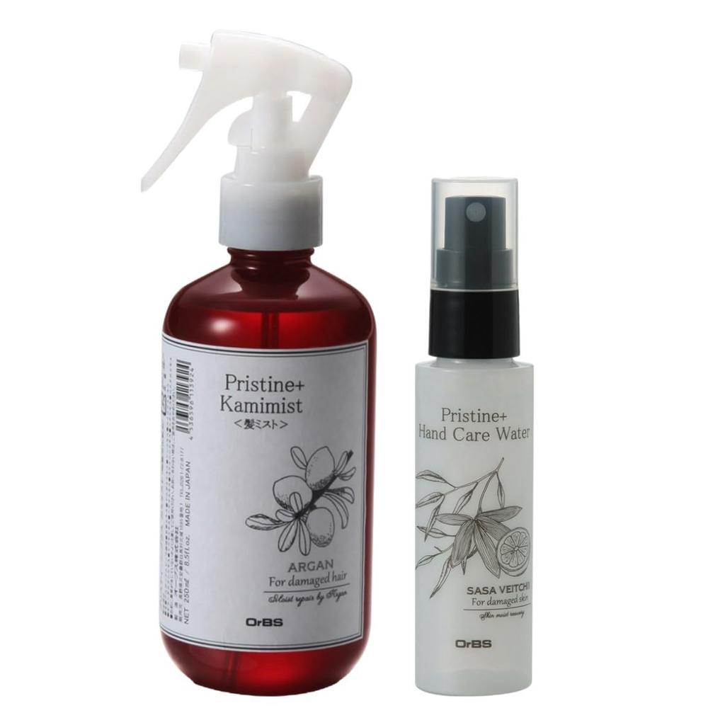 Kami Mist Apă pentru îngrijirea mâinilor fără parfum Set valoric fără parfum + (250 ml + 50 ml)