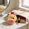 Sumikkogurashi Donut Fried Shrimp Plush Keychain Toy With Soft Short Pile For Kids