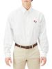 Lee Official Collaboration Big Silhouette Size L Button-Down Shirt, Men's, LT3042-118, White,