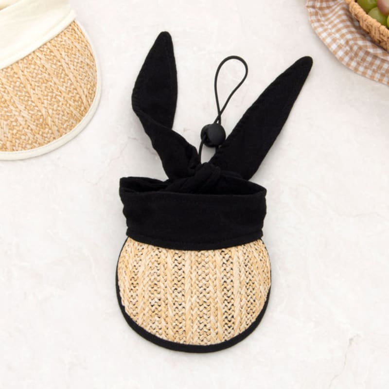[Pet] Rattan Style Sun Cap