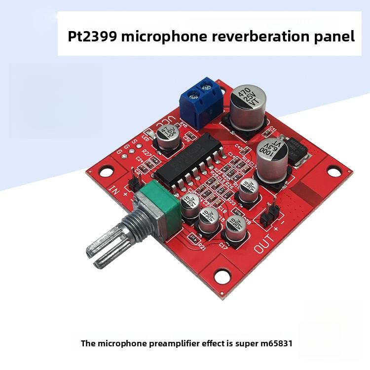 PT2399 Microphone Reverb Board Karaoke DCDc6-15V Effect Excellent