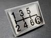 Tuningfan Shift Pattern Lower Right for Manual Transmission VAB ZC33S Emblem, Reverse, 6-Speed Vehicles, SPE-A602