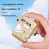 Transparent Mech Style Lighter with Large Capacity Gas Chamber and Light Feature