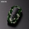 ABS Carbon Fiber Car Key Case Cover Shell For Toyota Prius Camry Corolla CHR C-HR RAV4 Land Cruiser Prado Protector Accessories