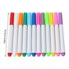 12 Colors Fabric Marker Pen Disappearing Erasable Pen Water Soluble Pen Fabric Marking Pen Sewing Supplies for Quilting
