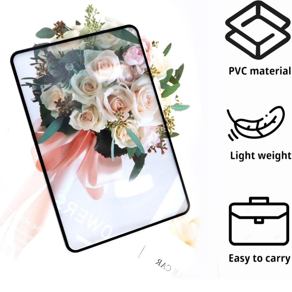 4Pcs Full Page Large Sheet Magnifier Magnifying Glass Reading Aid Glass Page Magnifying Lens Reading Magnifier