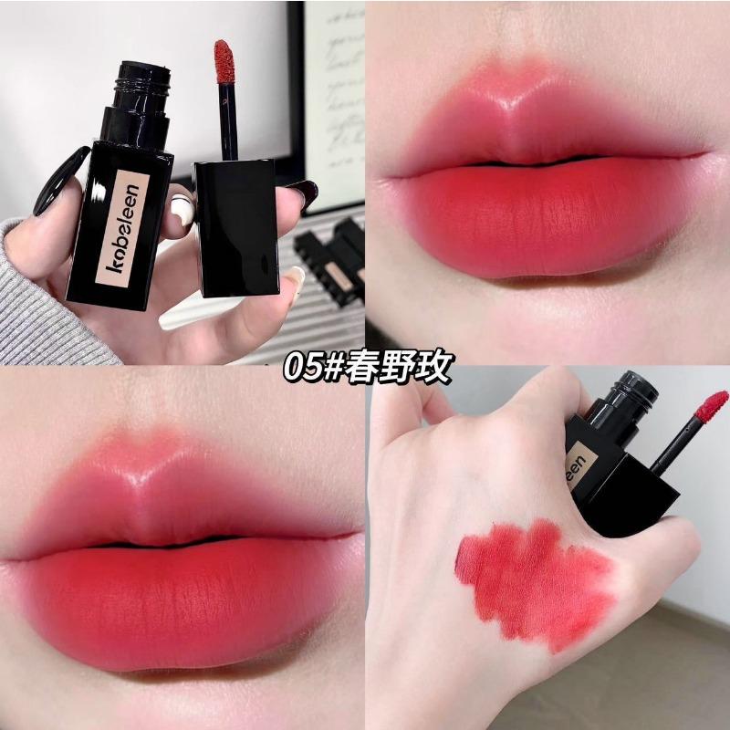 Velvet Matte Lip Glaze Waterproof Non Stick Cup Long Lasting Lip Makeup For Women