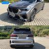 BMW X5M F95 Carbon Fiber Body Kit: Front Lip Splitter, Rear Lip, Side Skirts, Wind Deflectors, Tail Wing with Lights.