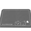 Non-Slip Bathroom Floor Mat - Absorbent, Dirt-Resistant Carpet for Doorway, Bedroom, Toilet
