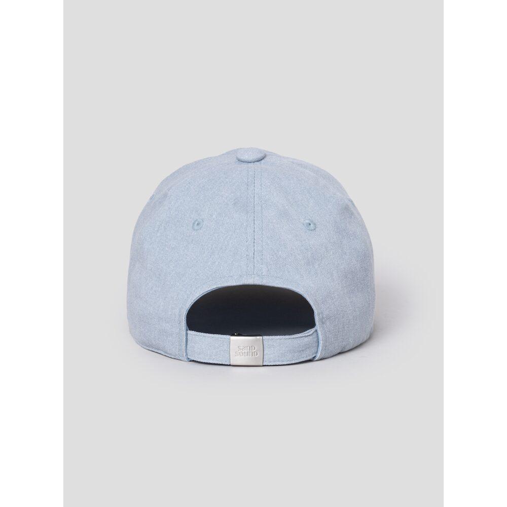 Saendeusaundeu (Unisex) Small Logo Cap Light Blue