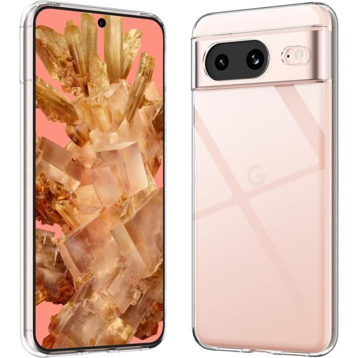 Case for Google Pixel 8 - Silicone Gel TPU Transparent Protection Soft Ultra Thin Phonillico®