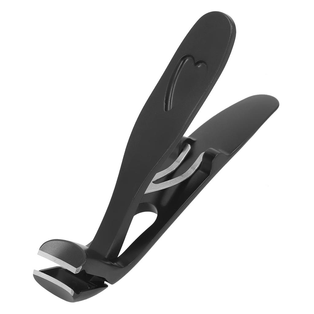 Angled Head Nail Clipper Wide Jaw Opening Fingernail Clipper Ergonomic Toenail Trimmer With Nail File for Seniors Thick Nails Large