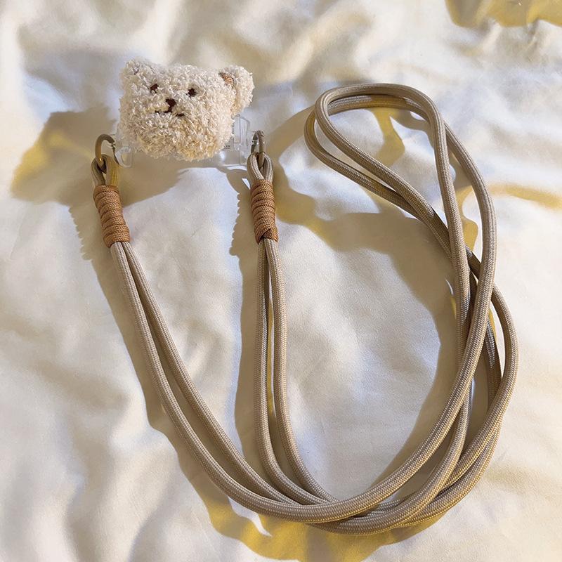 

Cute Cartoon Plush Bear Doll - Long Crossbody Phone Lanyard, Durable Women s Shoulder Strap