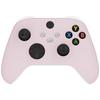 eXtremeRate Side Rail Grip Shell for Xbox Series X S Clear Black Replacement Front Housing Cover Handle Faceplate for Xbox Core Wireless Controller