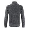 Men's  Winter Packwork Warm Zipper Jacket Knit Cardigan Long Sleeve Coat