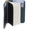 Mypaperclip Classic Edition Card Holder Mini Notebook Wallet, 9 Pockets Wallet, Pocket Size Made Of Italian Vegan Leathe