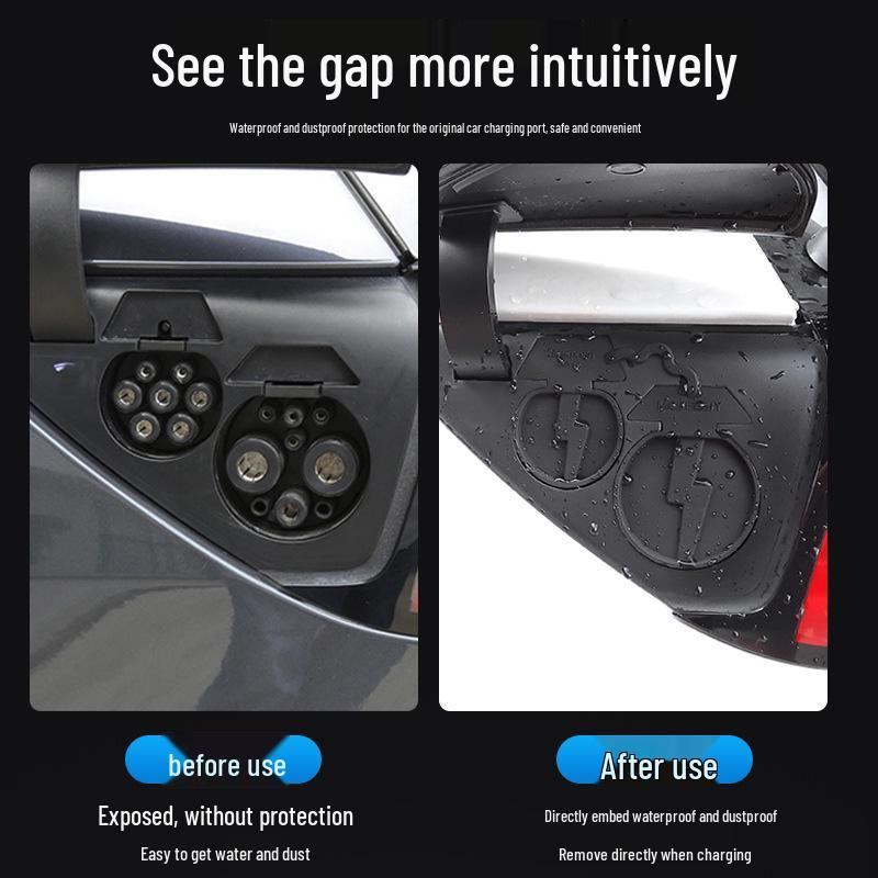 Tesla Model Y/3 Facelift Charging Port Waterproof and Dust Cover