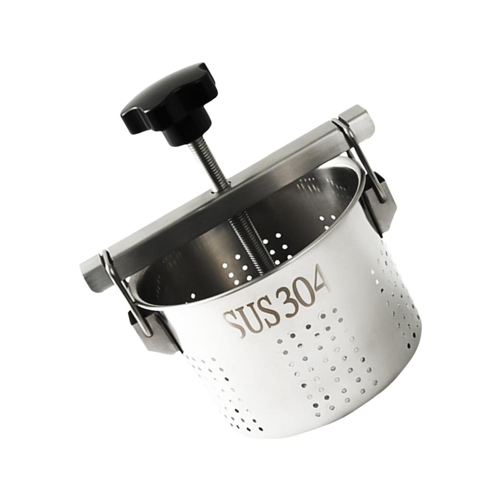 Stainless Steels Vegetable Squeezer Efficient Draining Tool For Cooking And Food Preparation With Ergonomic Handle