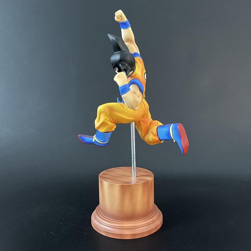 25cm Studio Dragon Ball Anime Figures Goku Figure Jump Kakarotto Tenkaichi Budokai Figurine Collection Ornament Model Toys Durable Gifts