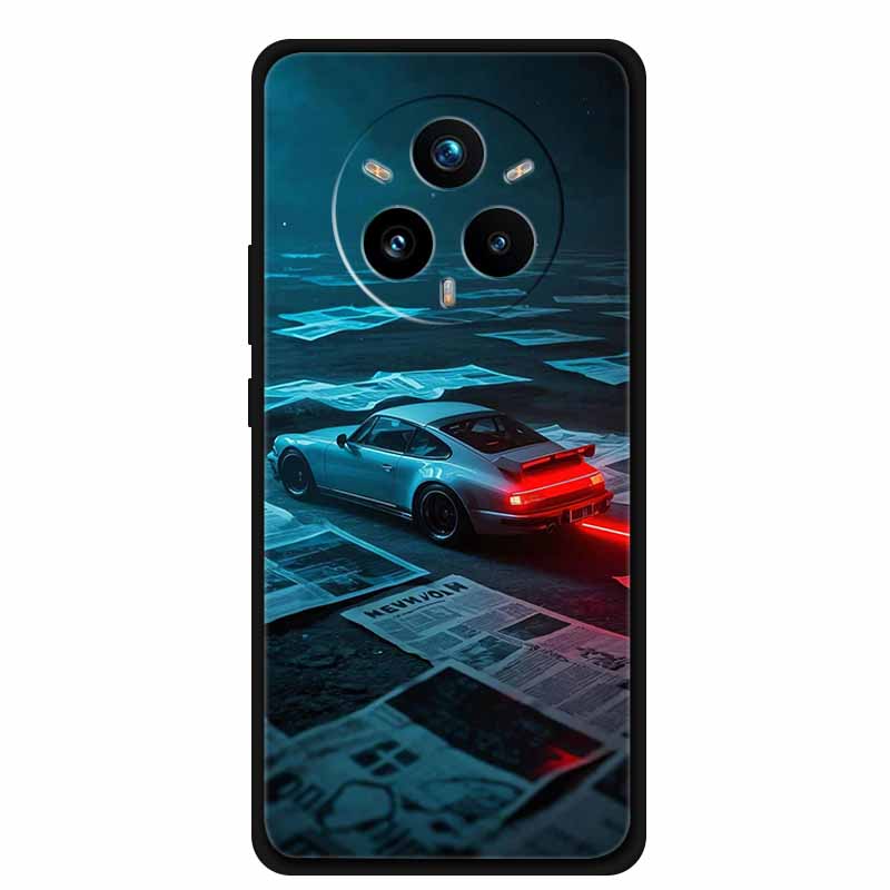 For Realme 14 Pro+ Phone Case Gradient Patterns Back Cover TPU Soft Silicone Protective Funda for OPPO Realme14 PRO Plus Pro +