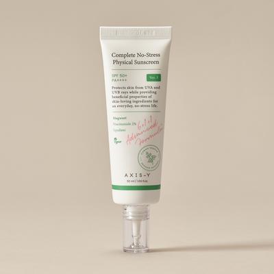 Complete No-Stress Physical Sunscreen Ver.3 SPF50+ PA++++ 50ml - UV Protection Calm Shield, Korean