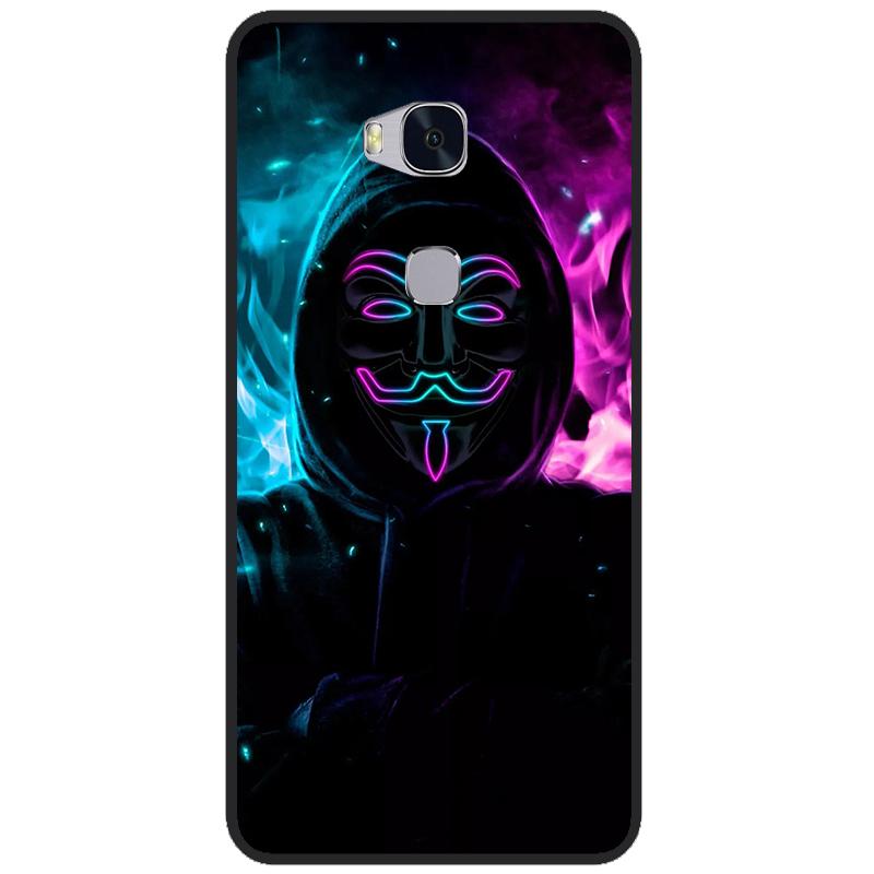 For Huawei GR5 2016 Honor 5X Phone Case Cute Silicone Case For Huawei Honor 5X 5 X Cover KIW-L21 5.5 " Soft TPU Protection Shell