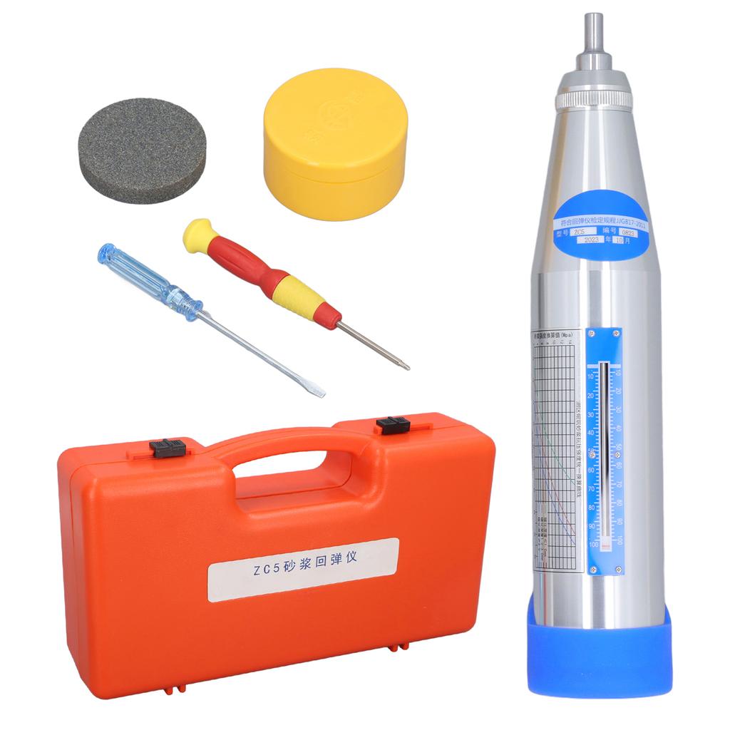 Tester wytrzymałości betonu, młotek odbojowy do zaprawy, miernik wytrzymałości mechanicznej ze stali nierdzewnej