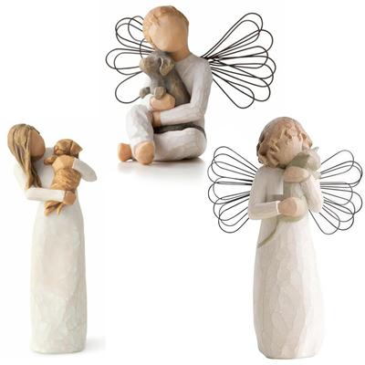 Angel Ornament Exquisite Figurine Angel Of Hope Hand-Painted