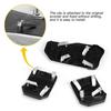 3x Silver Car Universal Non-Slip Manual Transmission Brake Foot Pedal Pad Cover