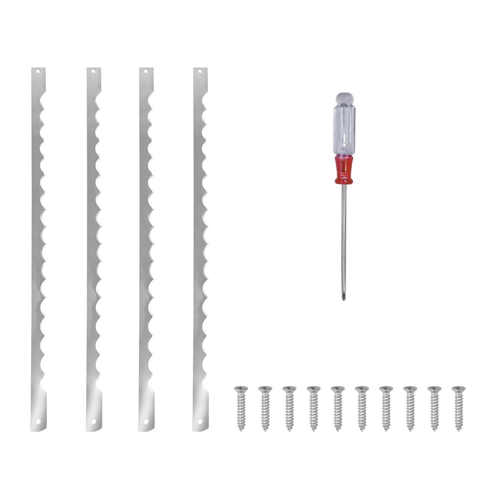 

Многофункциональный набор ножей для хлеба с дугой 10,8 дюйма, сменная режущая головка, подходит для завтраков и подарков