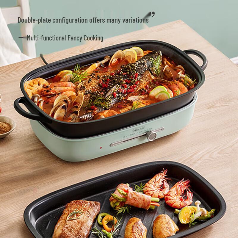 Bear 5L Multi-function Electric Hot Pot with Grill CN plug (adapter included)