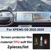 Pellicola Protettiva Schermo Interno Auto in TPU per XPeng G9 2026-2026 Schermo Navigazione GPS Console Pellicola PPF Copertura Resistente ai Graffi