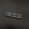 3D Metal GTD Logo Car Stickers Decals Front Hood Grill Emblem Badge for GTD Go-lf 2 4 5 6 7 8 R MK4 MK5 MK6 MK7 MK3 MK2