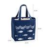Large Capacity Fresh Insulation Cold Bales Thermal Oxford Lunch Bag Waterproof Leisure Bag Handbag