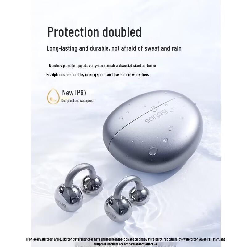 SANAG S7S Ultra Wireless Ear-Clip Sport Headset