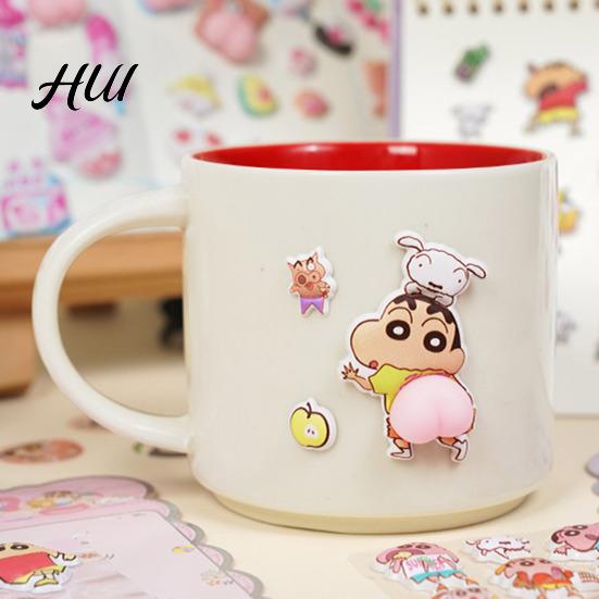 3D Soft Touch Stickers Anime Character Cute Butt Puffy for Phone Practical And Interesting Case Decoration Squishy Sticker Set Crafts & Journals