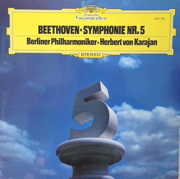

LP Record BEETHOVEN BERLINER PHILHARMONIKER Symphonie Nr. 5 2531105 DEUTSCHE GRAMM 1977 Germany Classical Used