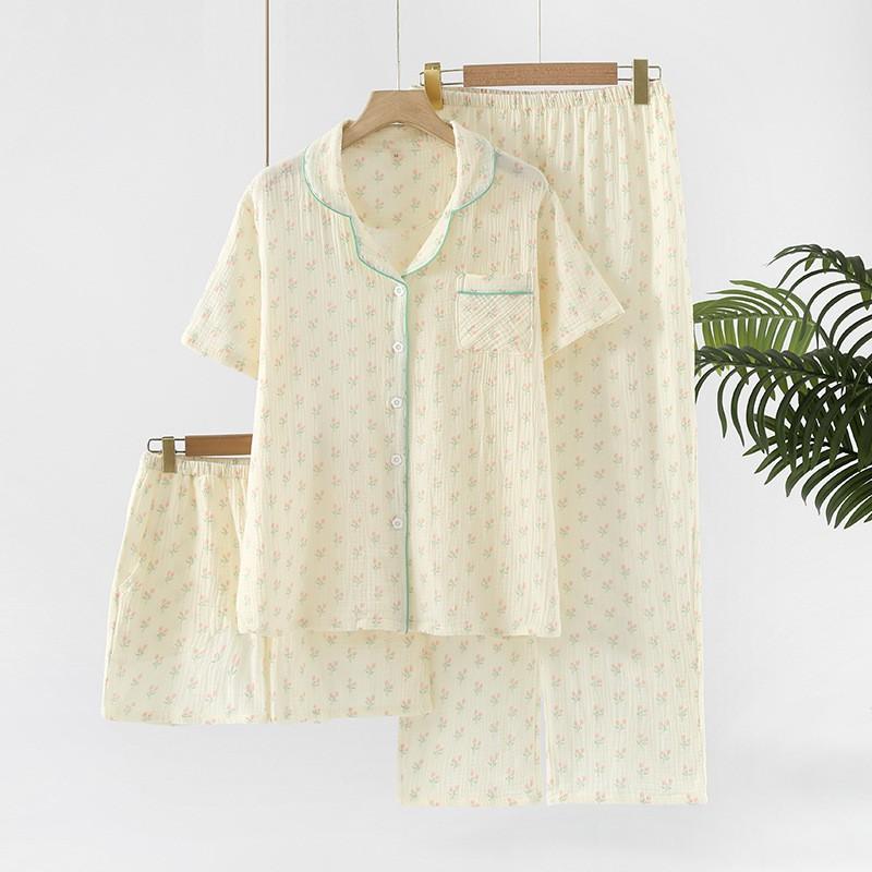 

Женский комплект из двух предметов: топ с круглым вырезом и длинными рукавами, брюки на резинке, пижамный комплект, костюм для отдыха M зелёный