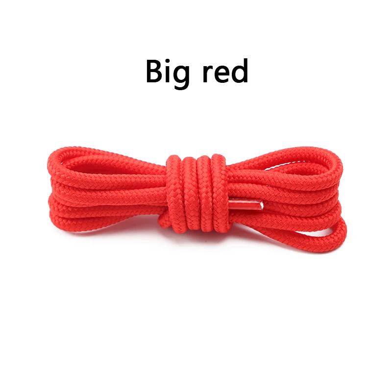 Klassieke Ronde Veters voor Sneakers Laarzen Wandelschoenen Veter Oxford Schoenveters voor vrouw man 90cm/120cm/150cm Schoenveters 70cm red