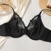 European and American large size TK steel ring lace gathering comfortable bra underwear
