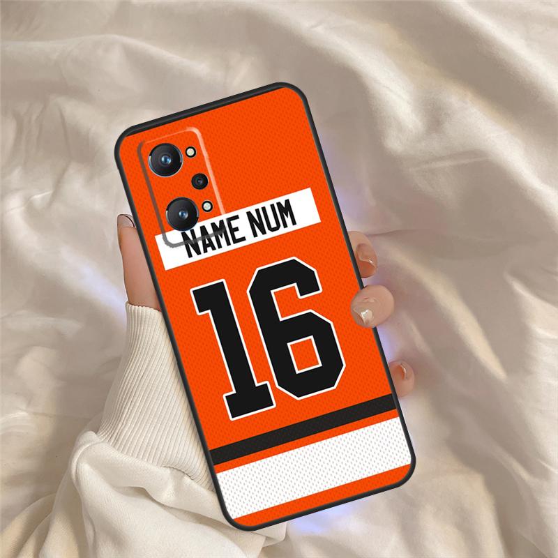 Ice Hockey Personalised Case For Realme C75 C67 C63 C55 C51 C61 C53 C35 C65 C71 11 12 13 14 Pro Plus GT6 GT7 15 Pro